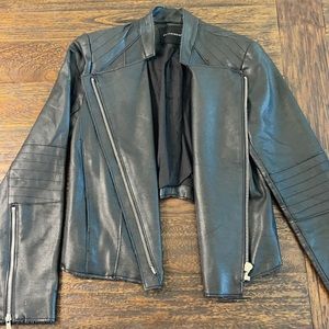 Women’s Faux Leather Jacket (0070)